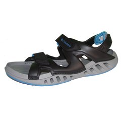 Чоловічі сандалі Columbia DRAINMAKER ™ SANDAL чорні 1826421-010, Чорний, 8, SS19